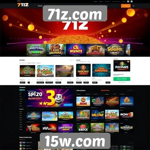 A evolução do design do site 71z.com